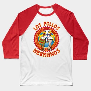 Los Pollos Hermanos Cartoon Baseball T-Shirt